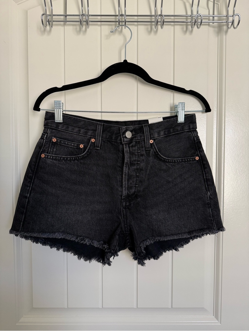 NWT Denim Forum Ex Boyfriend Shorts